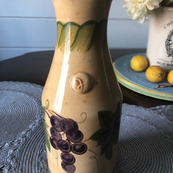 Vase/Carafe gains painted by Savio - Picture 8 of 9